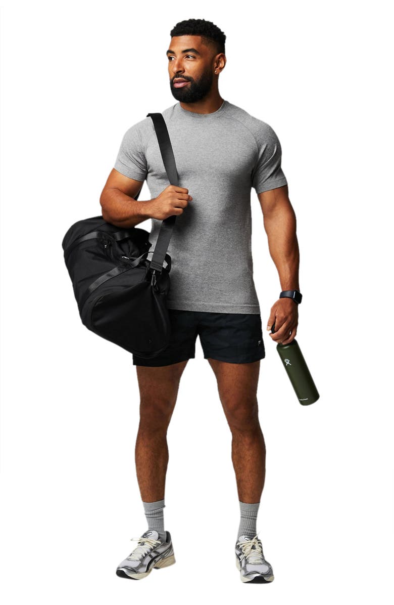 Fabletics Men's The 5" One Short, Alternate, color, Black Tactical Camo