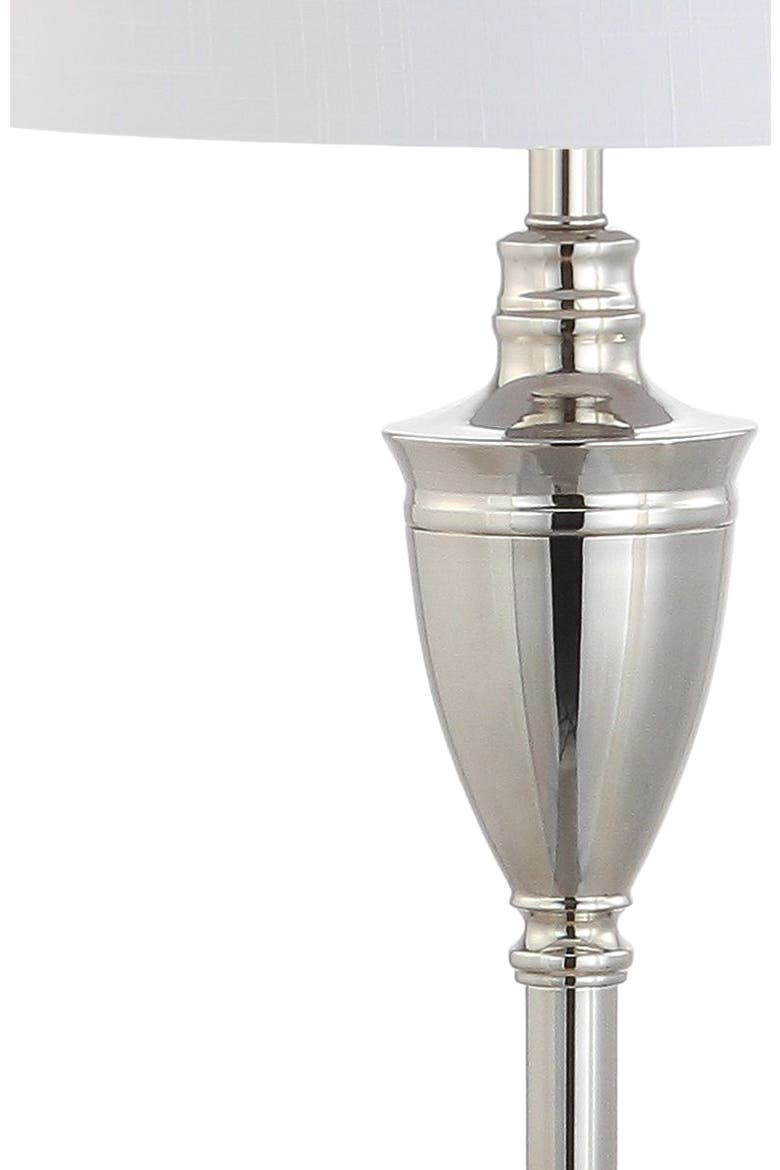 Othello 62" Metal LED Floor Lamp, Polished Nickel, Alternate, color, Polished Nickel