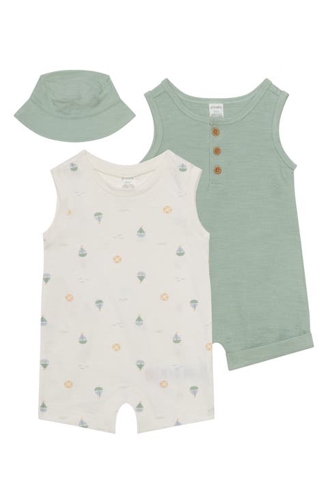 Romper & Bucket Hat Set (Baby)