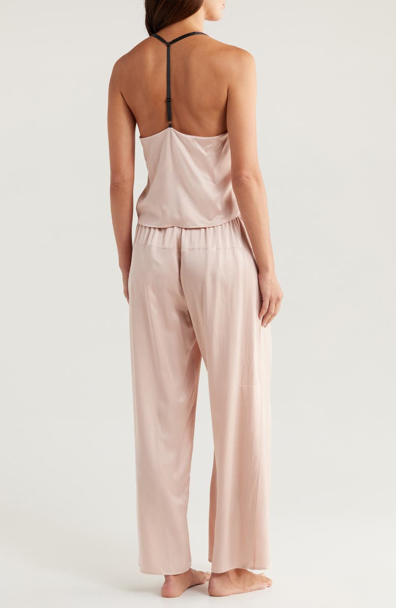 Lunya Washable Mulberry Silk Pajamas, Alternate, color, Delicate Pink