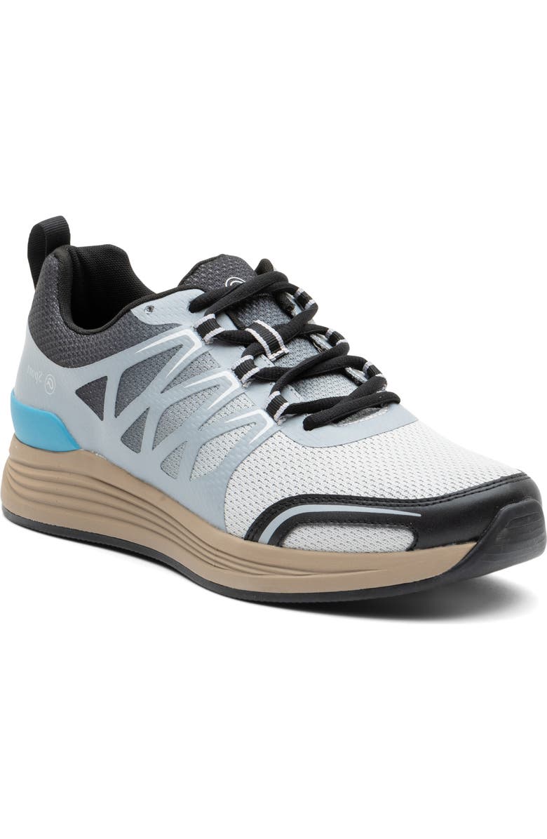 ara Chester Lace-Up Sneaker, Main, color, Black / Grey / Green