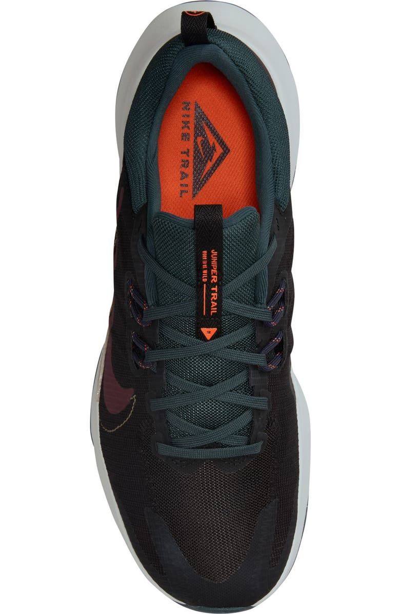 Nike Juniper Trail 2 Running Shoe, Alternate, color, Black/ Night Maroon