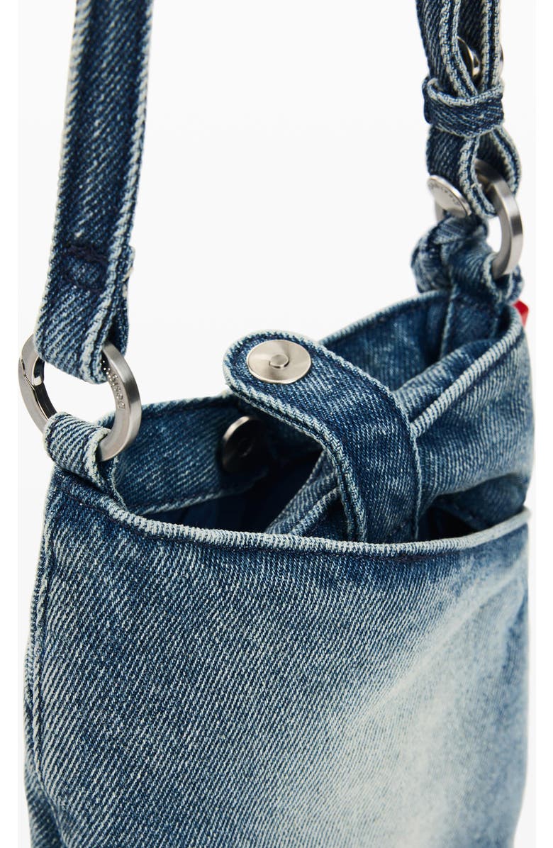 Desigual Denim Crossbody Bag, Alternate, color,