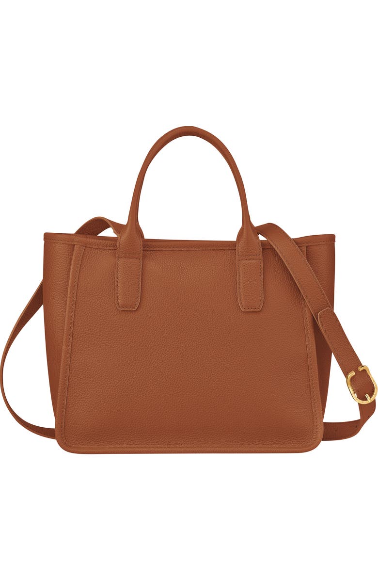 Longchamp Le Foulonné Leather Top Handle Bag, Alternate, color,
