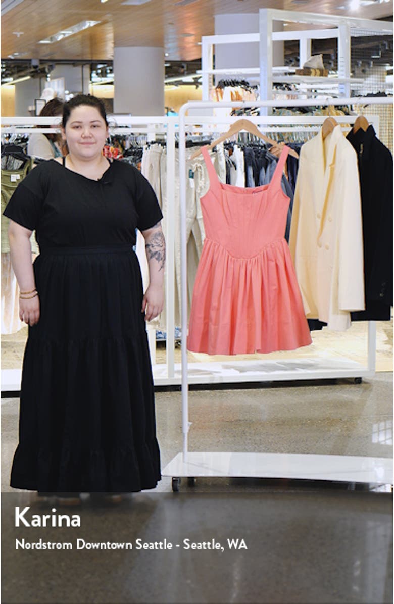 Landscape Cotton Blend Dress, sales video thumbnail