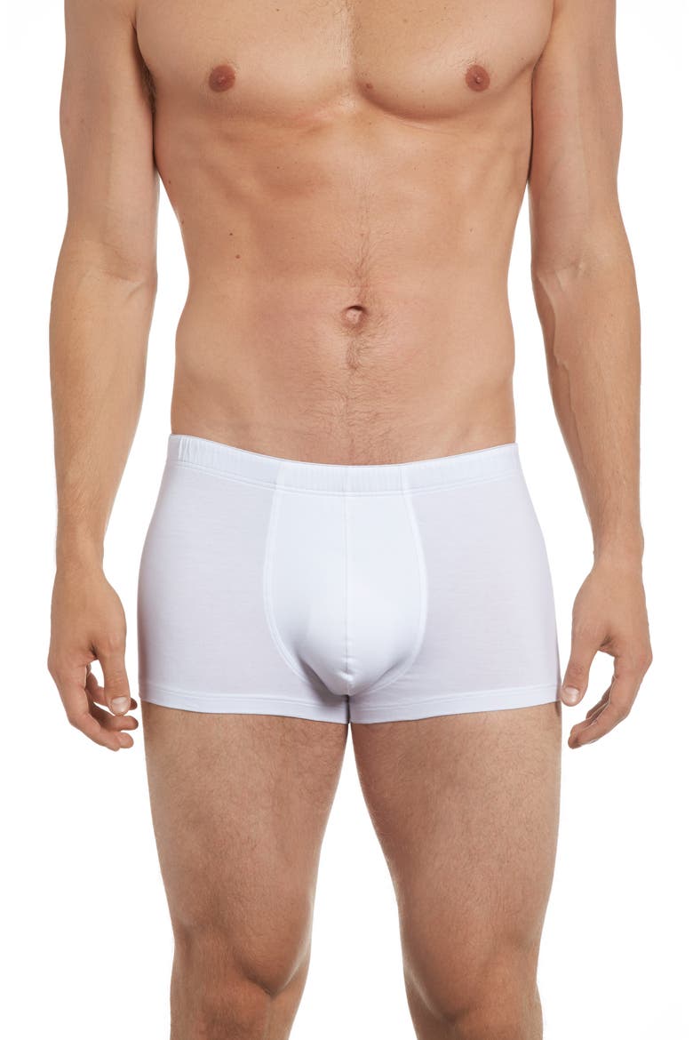 Cotton Superior Cotton Boxer Brief, Main, color, WHITE