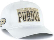 '47 Women's '47 White Purdue Boilermakers Outspoken Hitch Adjustable Hat