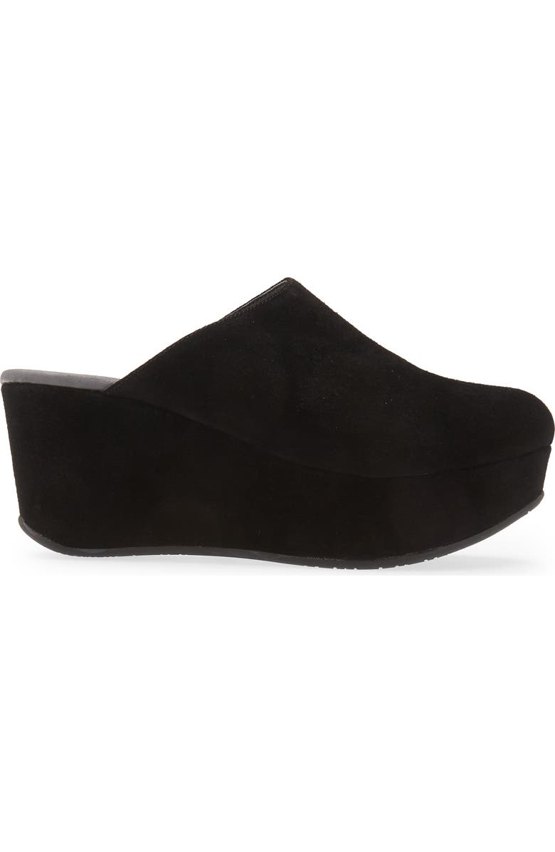 Chocolat Blu Yoma Platform Clog, Alternate, color, Black Suede