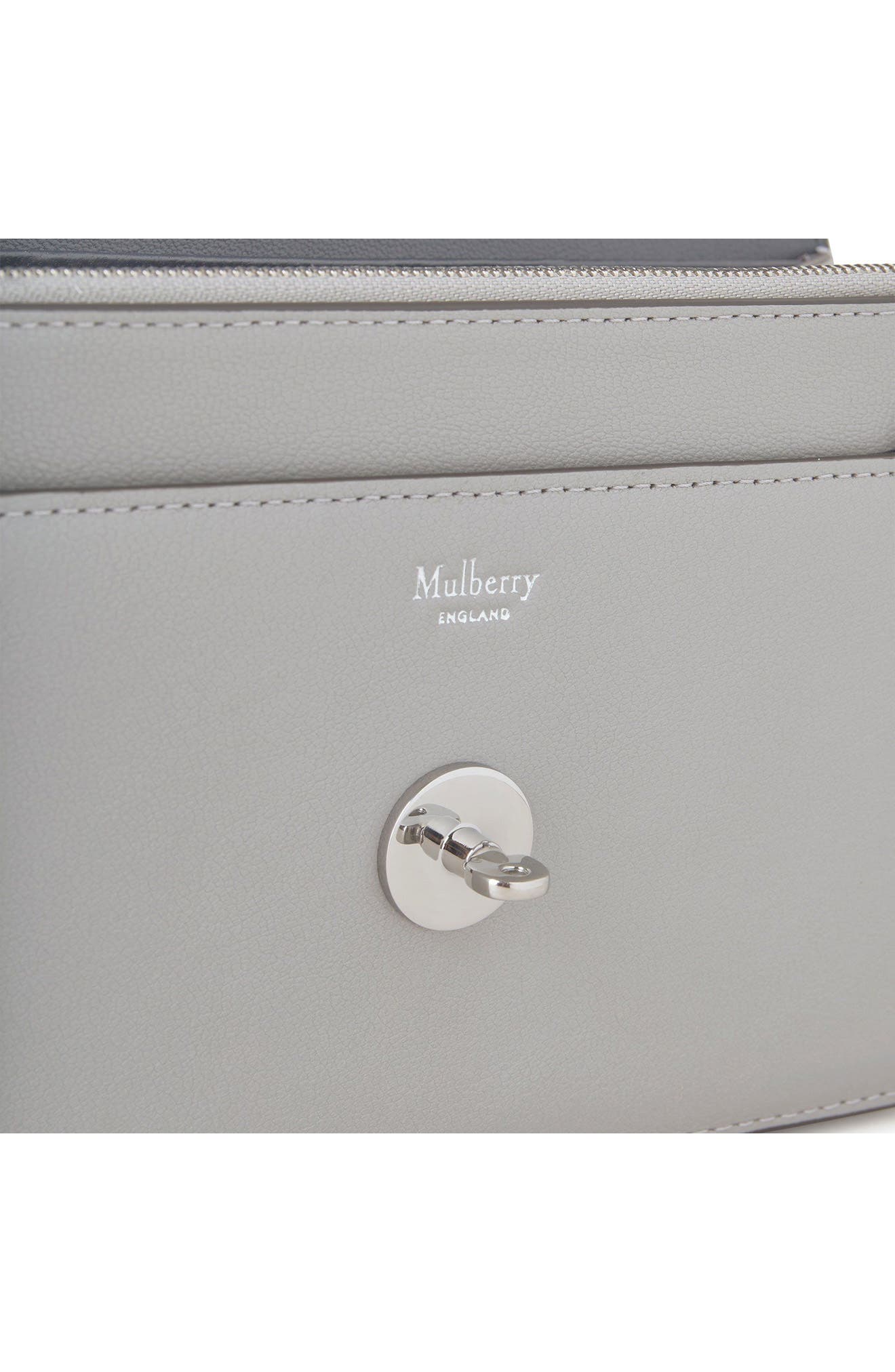 Mulberry Small Darley Leather Clutch, Alternate, color, 