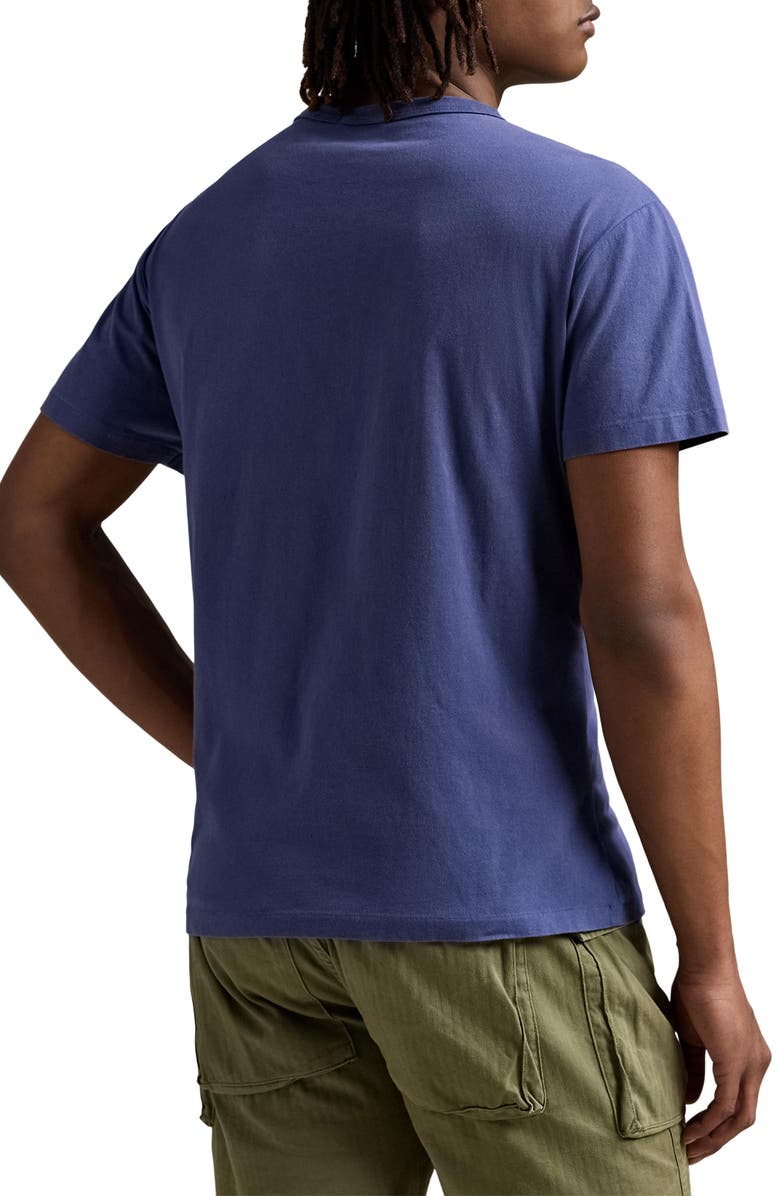 Polo Ralph Lauren Plaid Logo Appliqué Embroidered T-Shirt, Alternate, color, 