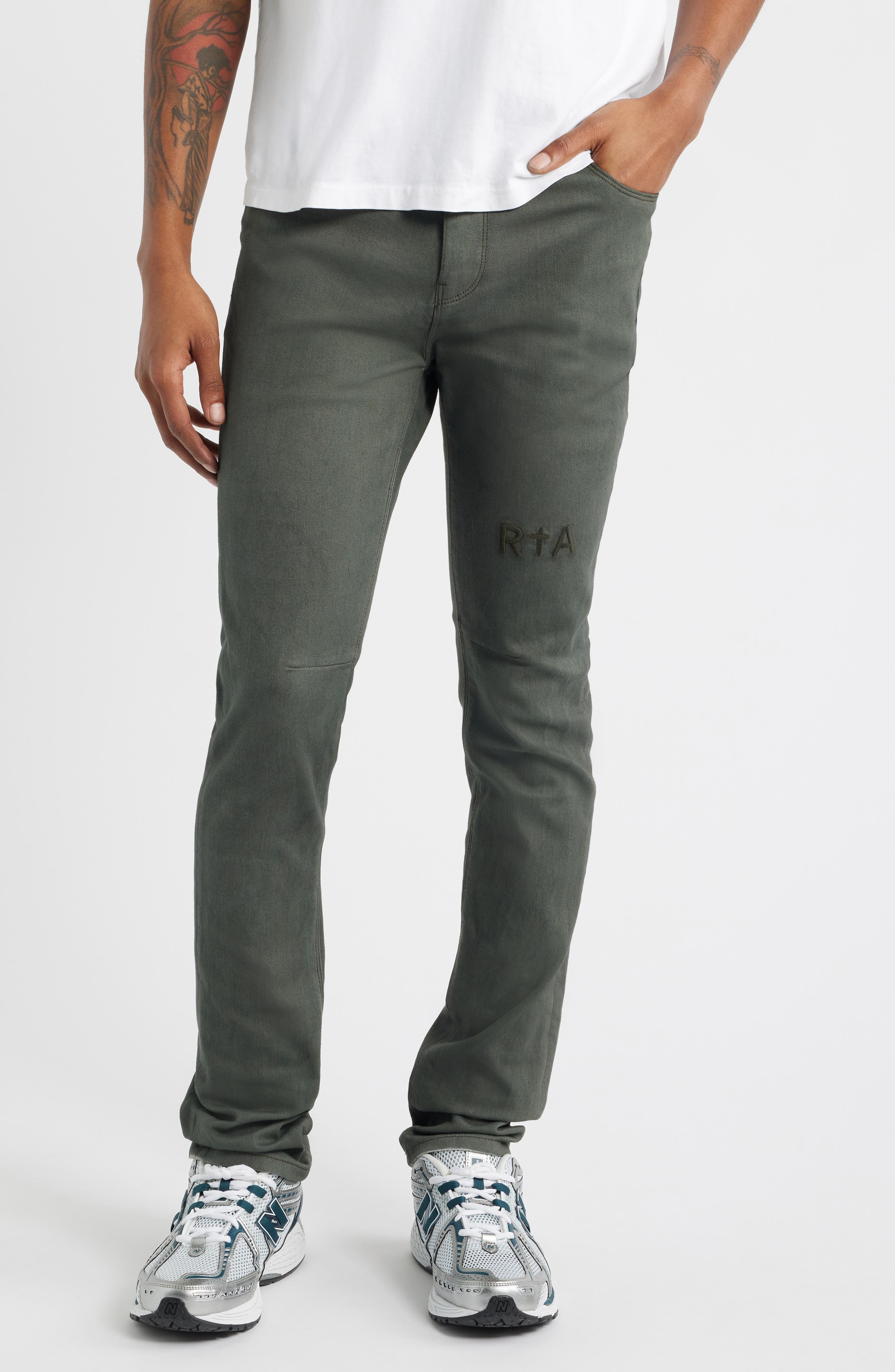 selected DUSTY OLIVE TRIPLE CROSS