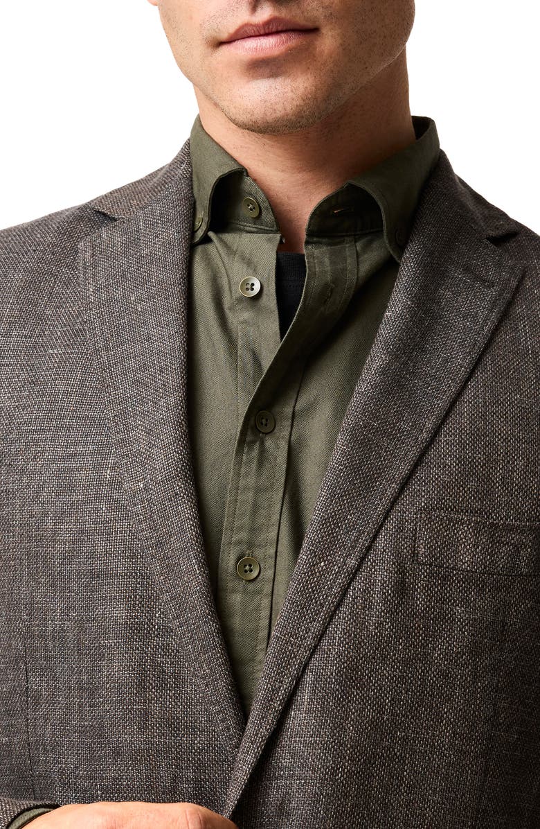 Rodd & Gunn The Cascades Slub Linen & Wool Sport Coat, Alternate, color,