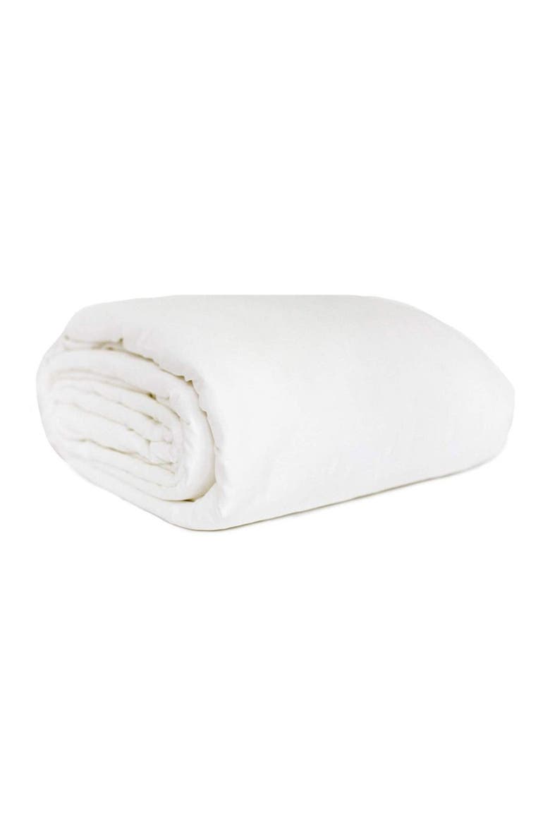 Winter Weight Silk Fill Comforter - King, Alternate, color, WHITE
