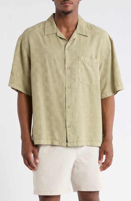 Van Doren Check Button-Up Camp Shirt