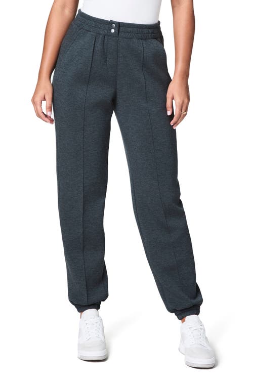 SPANX® Brushed Sweatpants in Dark Gray Heather 