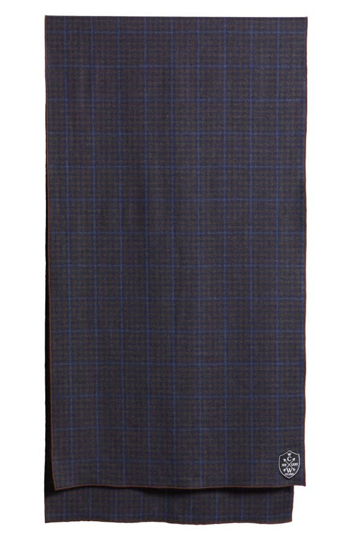 Clifton Wilson Wool Scarf In Black
