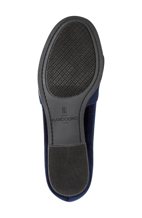 Bandolino Bow Loafer In Dark Blue