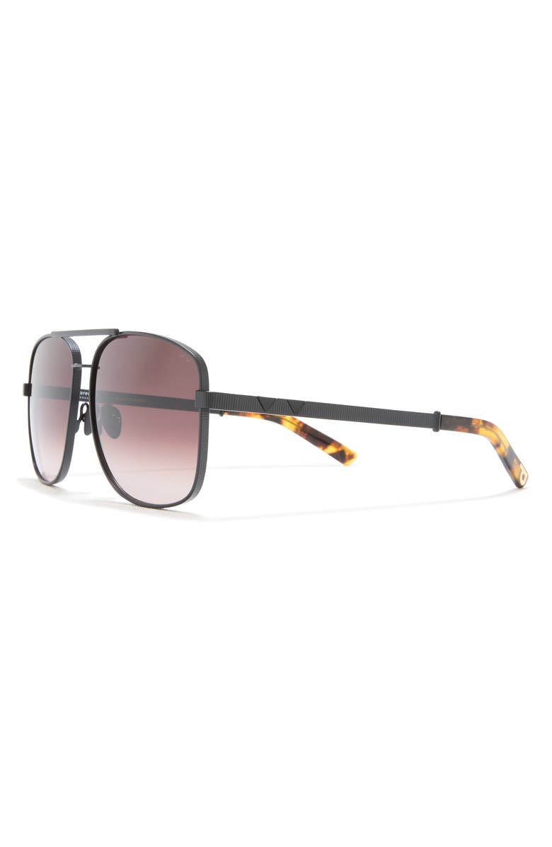 Pared Uptown & Downtown 57.5mm Aviator Sunglasses, Alternate, color, 