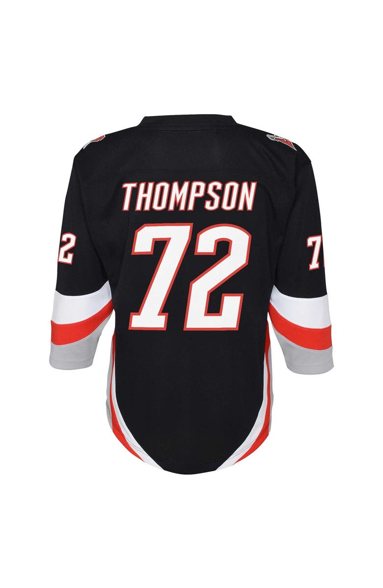 Outerstuff Youth Tage Thompson Black Buffalo Sabres  Alternate Replica Player Jersey, Alternate, color, 