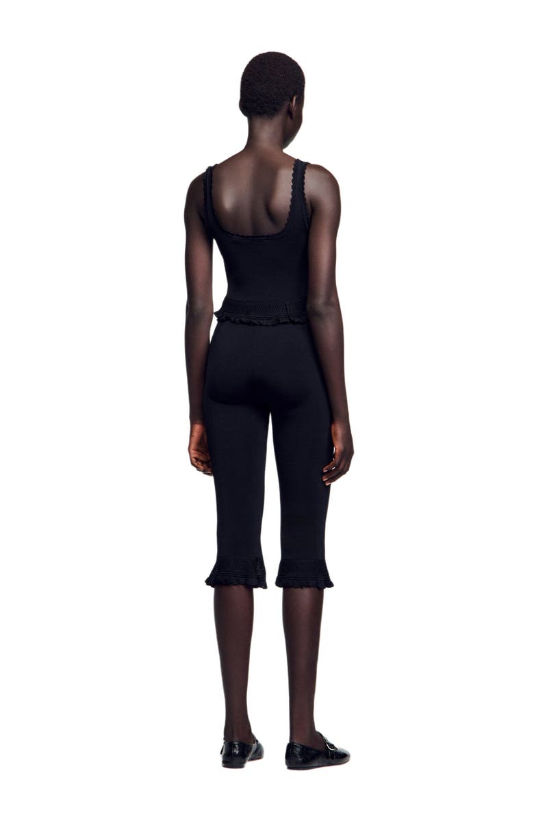 SANDRO Ruffled top, Alternate, color, 