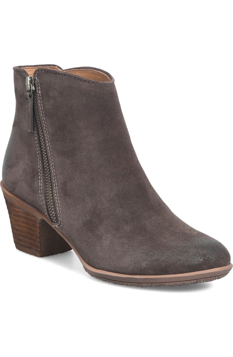 Comfortiva Barras Waterproof Bootie, Main, color, Lince Dark Brown