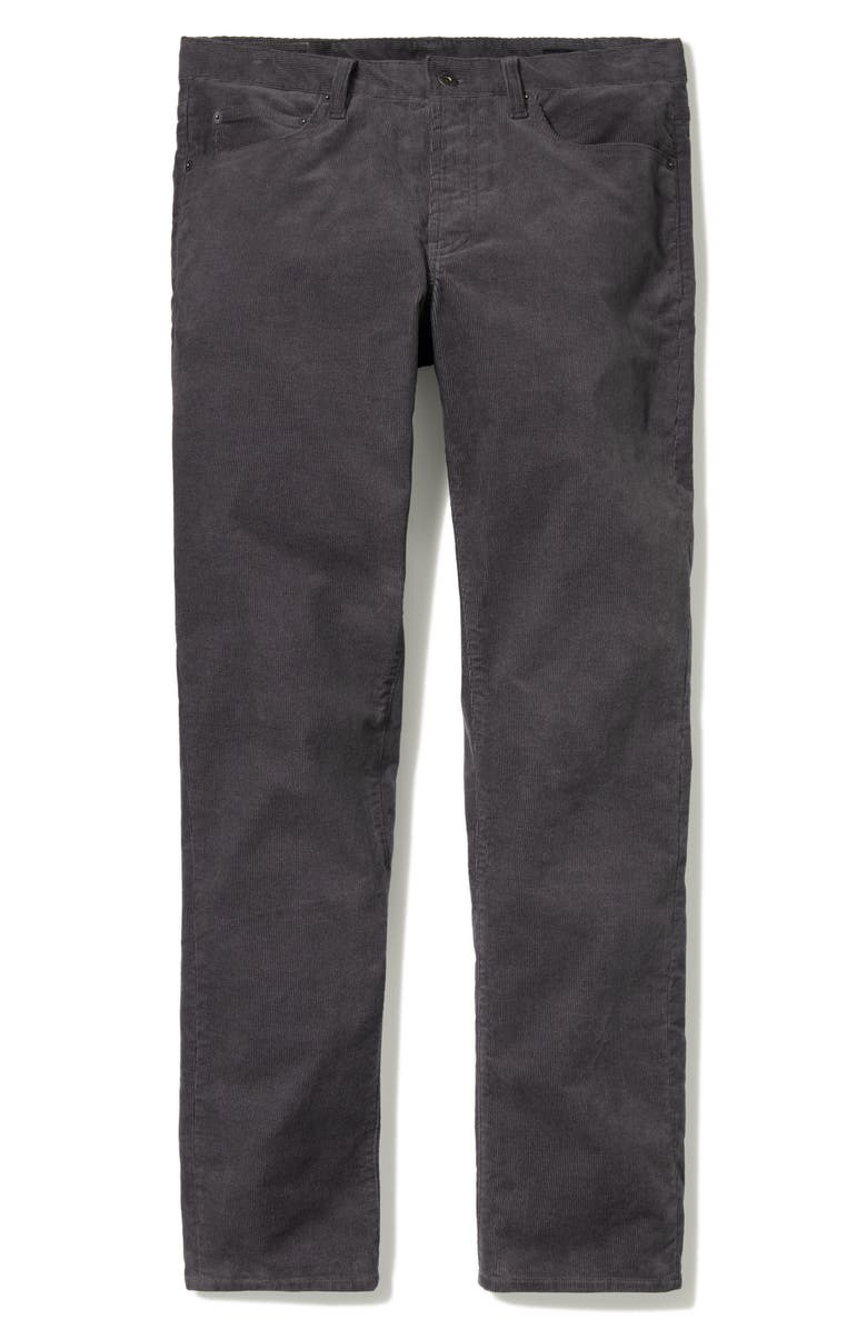 Bonobos Cotton Stretch Corduroy 5-Pocket Pants, Alternate, color, Forged Iron