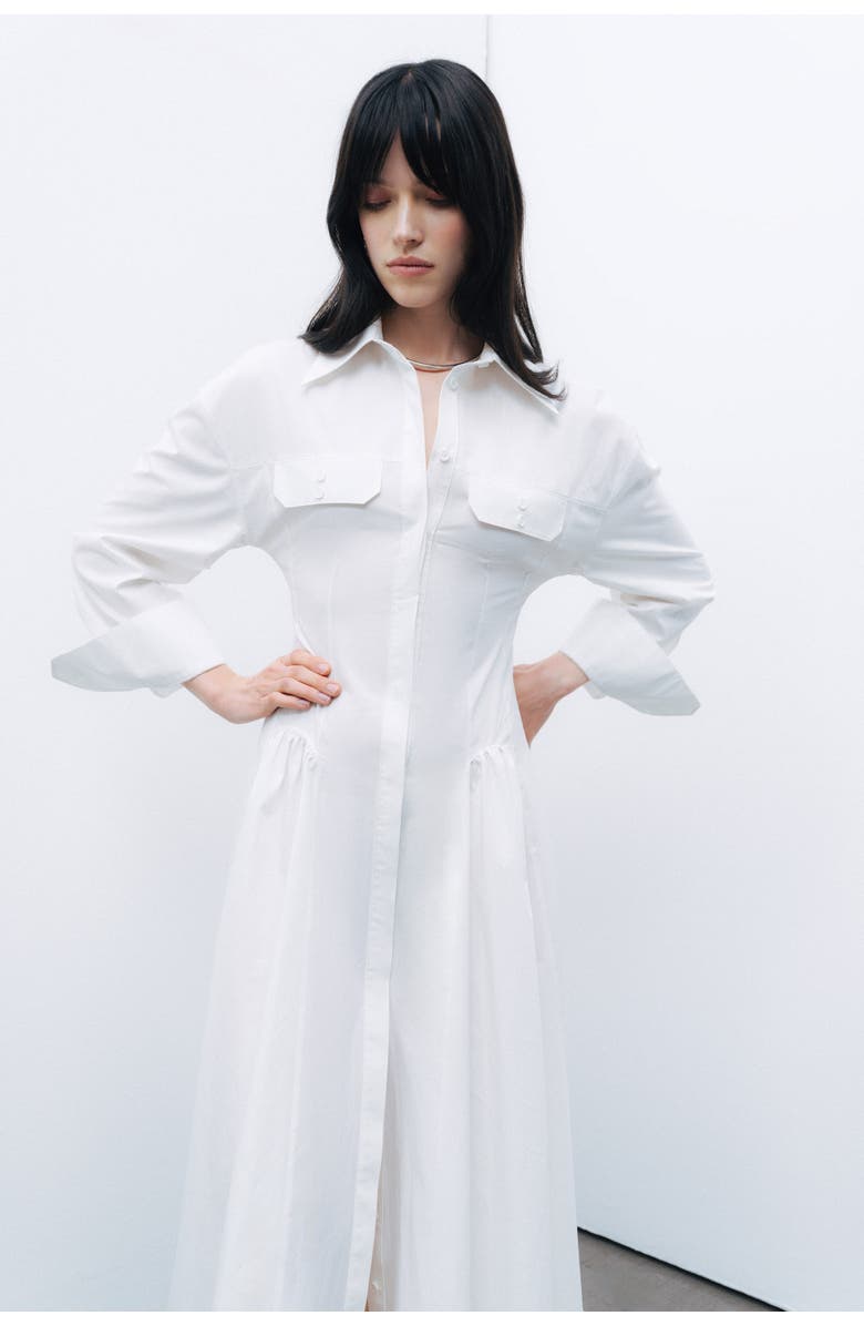 Nocturne Gathers Detailed Maxi Dress, Alternate, color, 