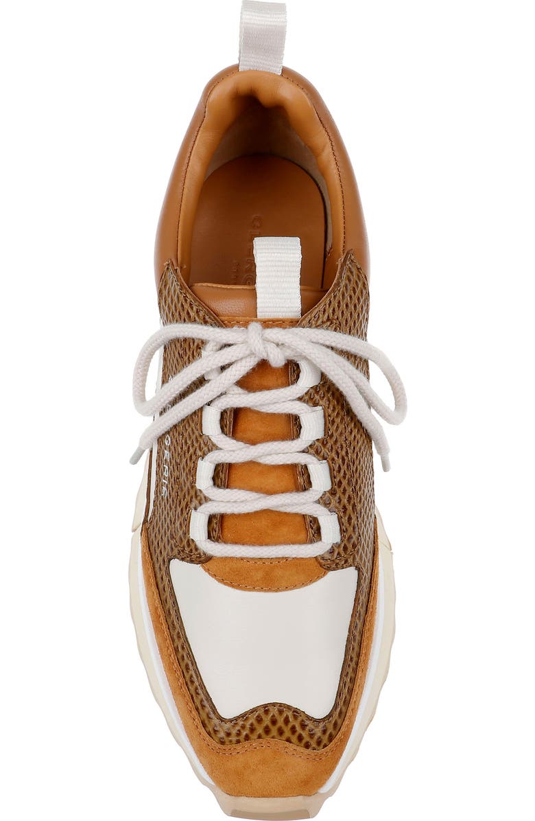 CLERGERIE Opus Leather Sneaker, Alternate, color, Wood Whips