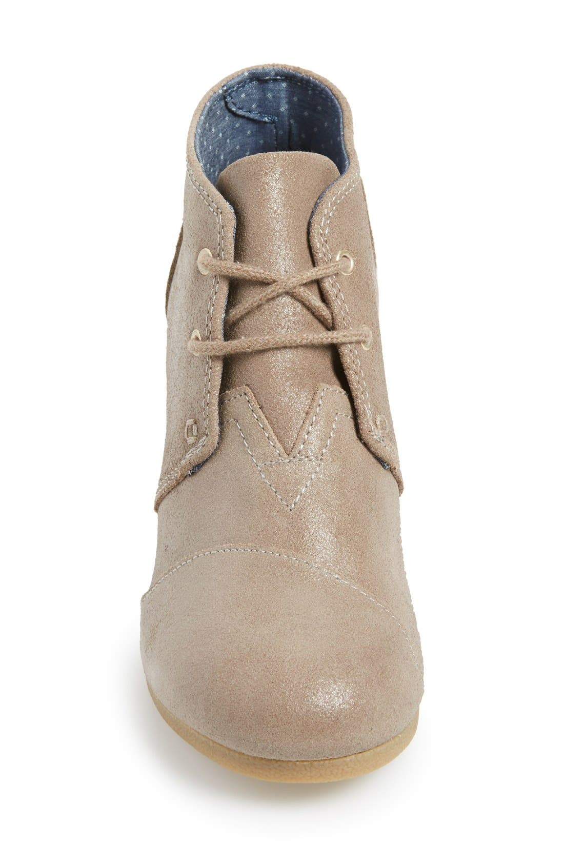 TOMS 'Desert' Wedge Bootie, Alternate, color, 