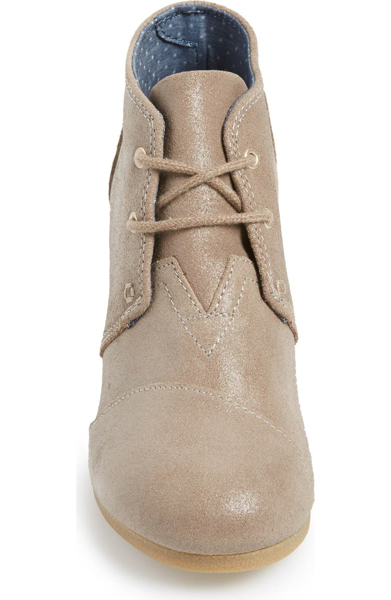 TOMS 'Desert' Wedge Bootie, Alternate, color,