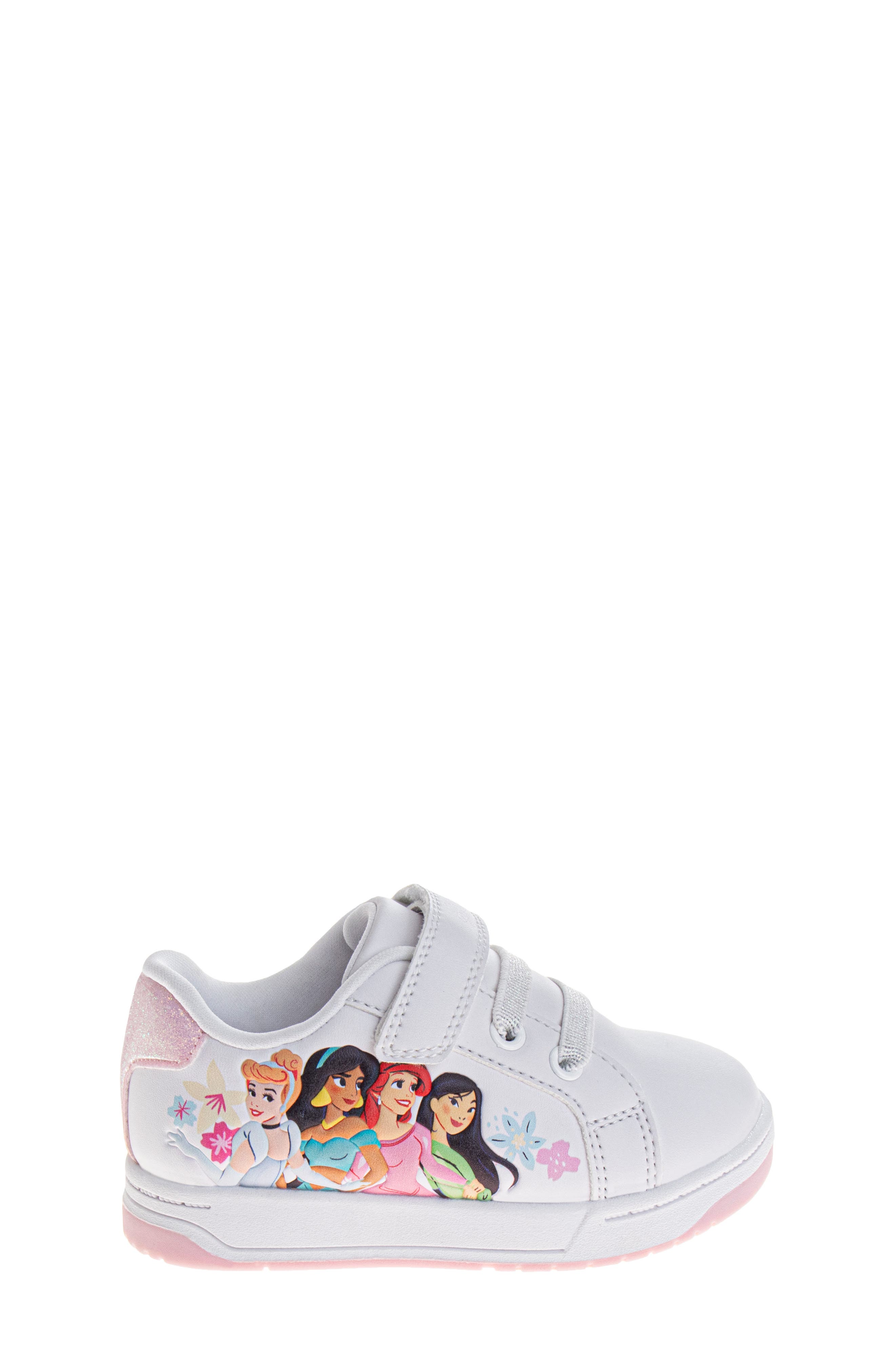 JOSMO Kids' Disney Princess Sneaker, Alternate, color, White