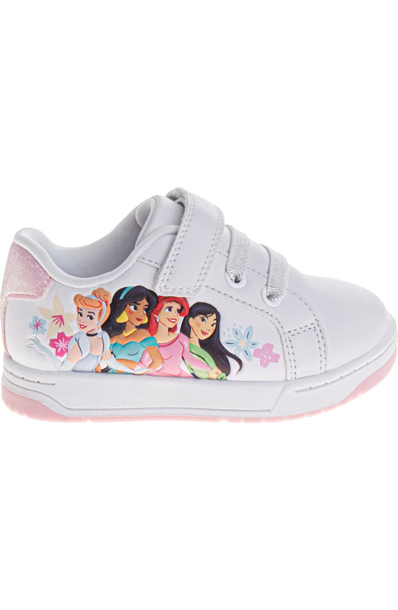 JOSMO Kids' Disney Princess Sneaker, Alternate, color, White