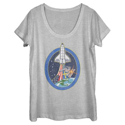 Womens NASA Space Shuttle Mission 116 T Shirt