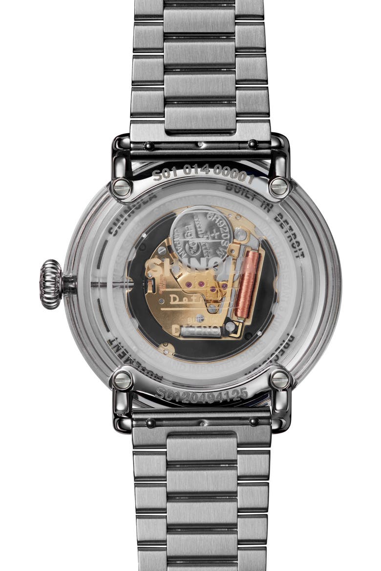 The Detrola Bracelet Watch, 41mm, Alternate, color, SILICON PURPLE