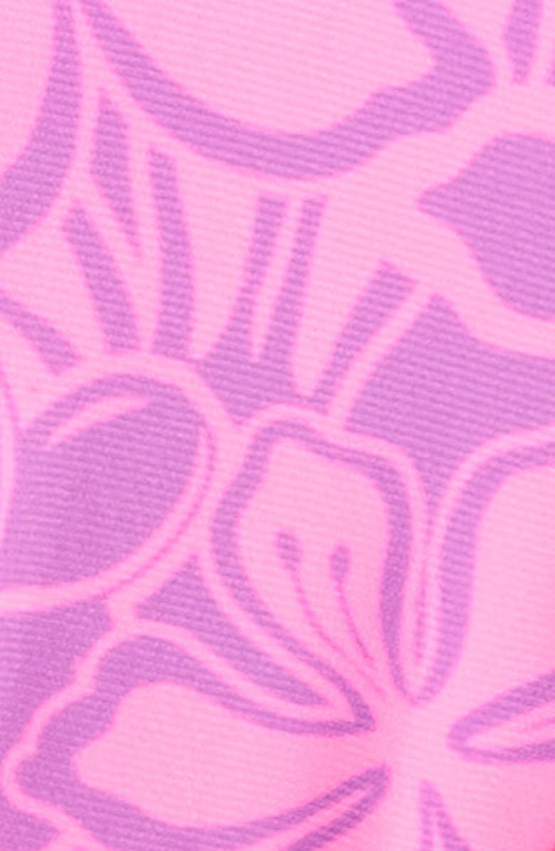 Kulani Kinis High Cut Thong Bikini Bottoms, Alternate, color, Bubble Berry