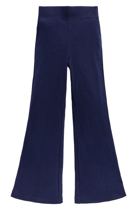 Kids' Ribbed Flared Leggings