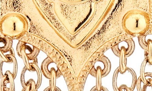 Chloé Chain-fringed Gold-tone Earrings