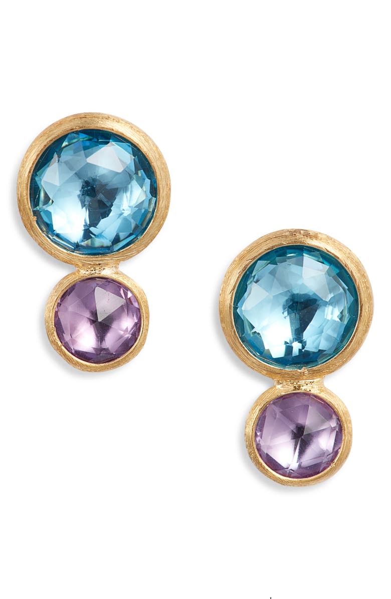 Marco Bicego Jaipur Semiprecious Stone Drop Earrings, Main, color,