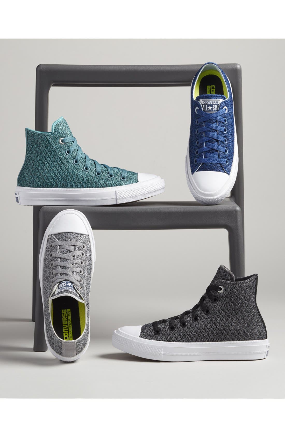 Converse Chuck Taylor<sup>®</sup> All Star<sup>®</sup> 'Chuck II' Mesh High Top Sneaker, Alternate, color, 