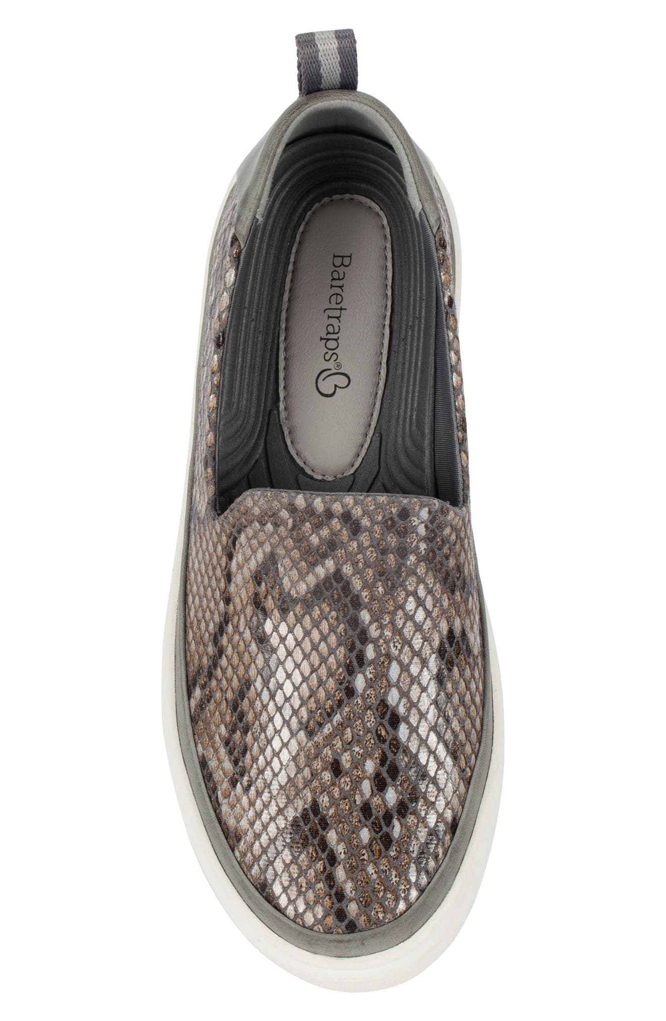 BARETRAPS Nevin Platform Slip-On Sneaker, Alternate, color, Slate Snake