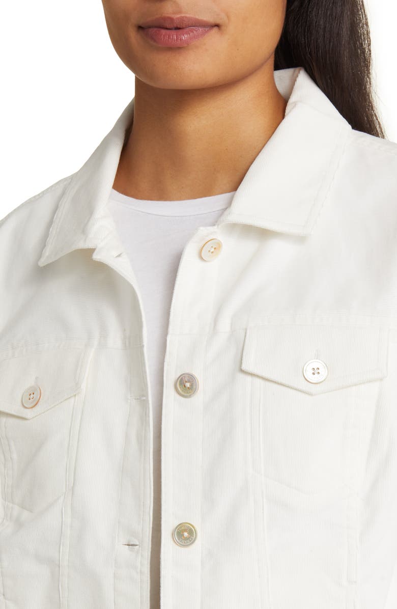 Tommy Bahama Coasta Stretch Cotton Corduroy Trucker Jacket, Alternate, color, 