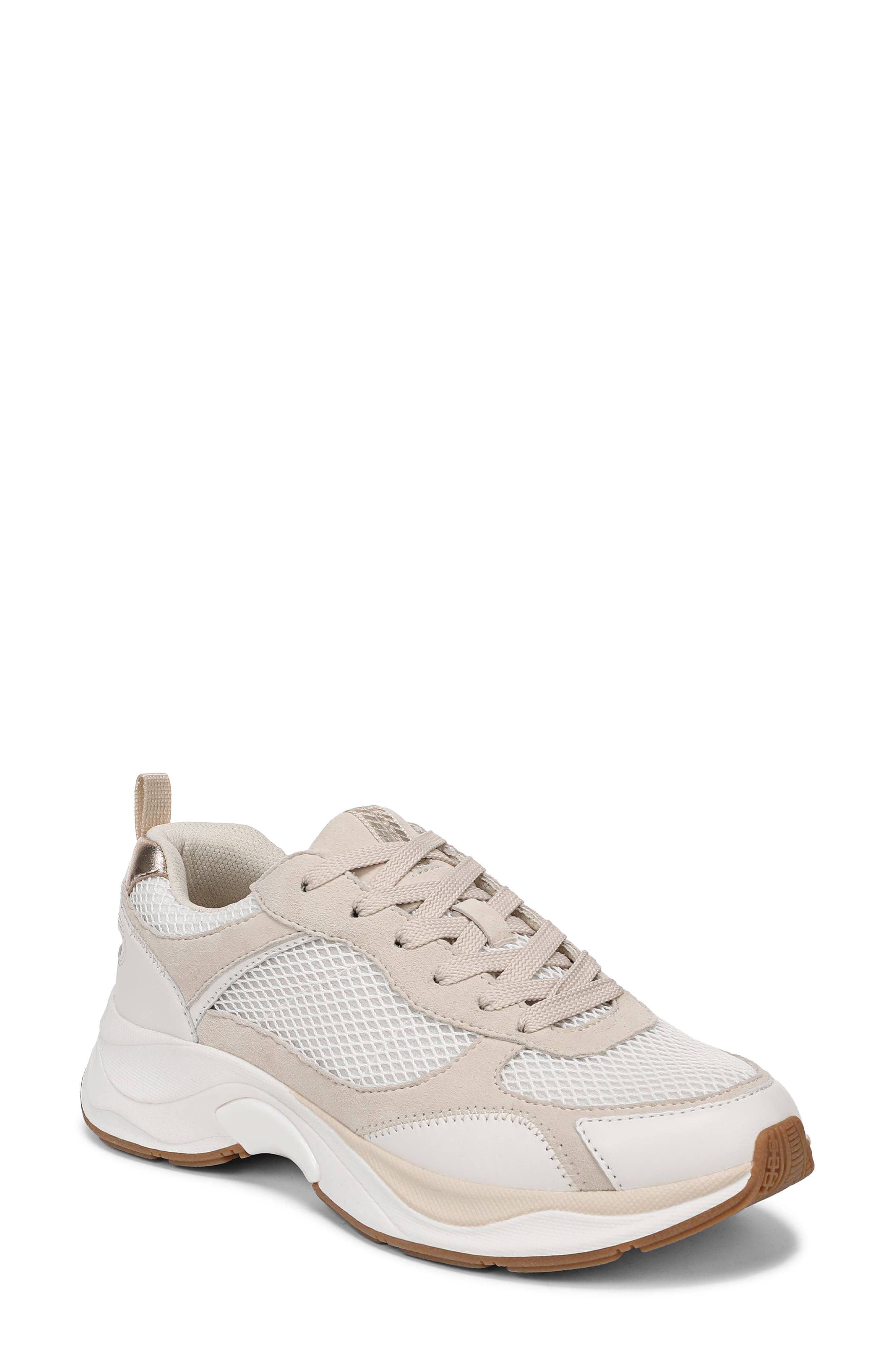 Naturalizer Zoie Sneaker, Main, color, Warm White/ Porcelain