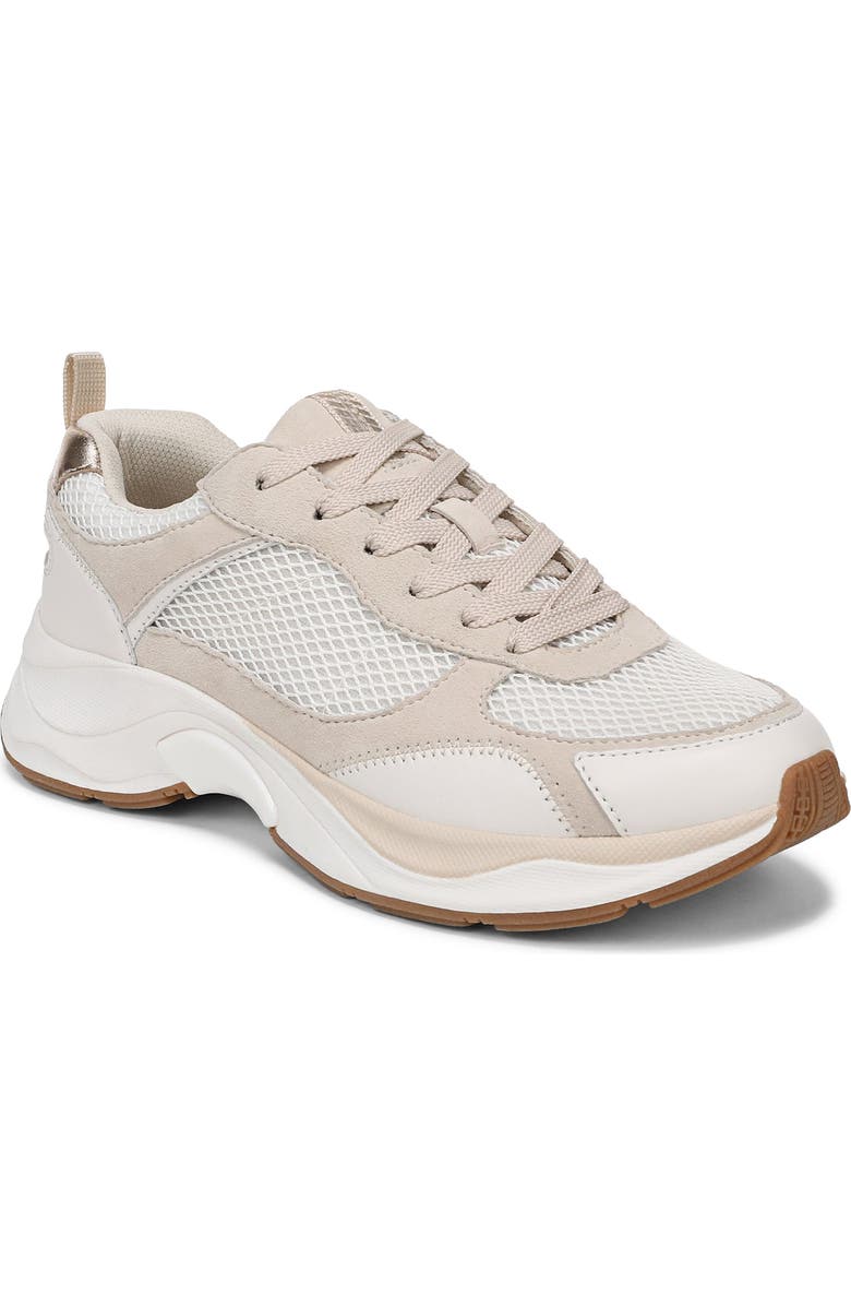 Naturalizer Zoie Sneaker, Main, color, Warm White/ Porcelain