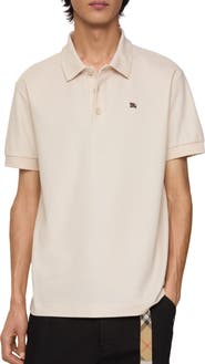 Burberry Metal Knight Cotton Polo Shirt