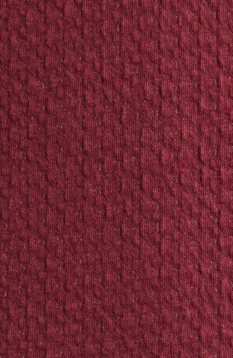 johnnie-O Zoeller Textured Half Zip Hoodie, Alternate, color, Malibu Red