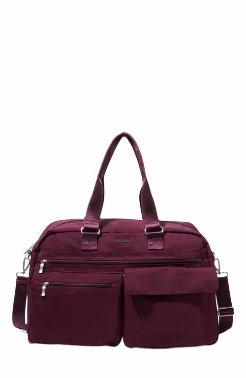 BAGGALLINI Modern Everywhere Travel Duffel Weekender Bag in Mulberry at Nordstrom
