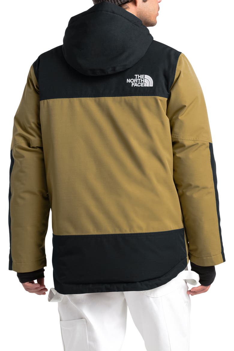 Balham 500 Fill Power Down Jacket, Alternate, color, BRITISH KHAKI/ BURNT GREEN