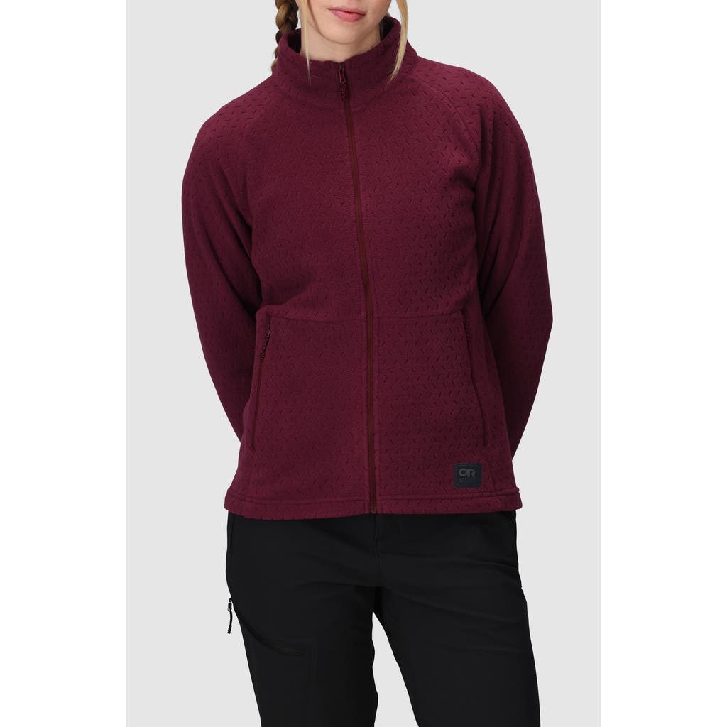 Outdoor Research Trail Mix Xt Fleece Jacket In Red