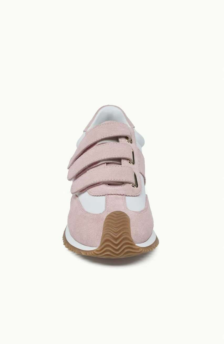 LYLA SNEAKER, Alternate, color, PINK/WHITE