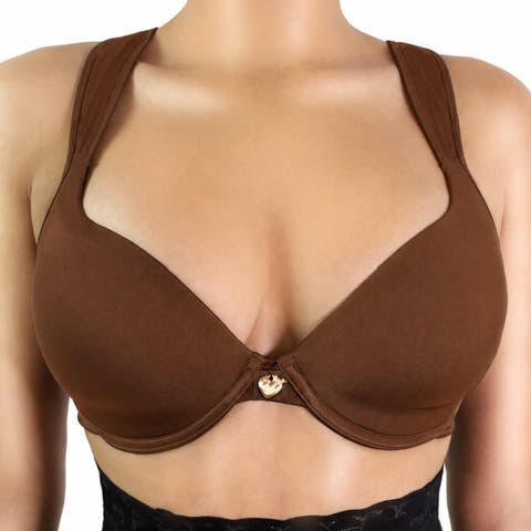X Yahaira Happy Bra Back Detachable Plunge Push-Up Bra Smoother